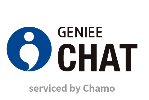 ジーニーのGEENIE CHAT(Chamoチャット)チャットボットロゴ